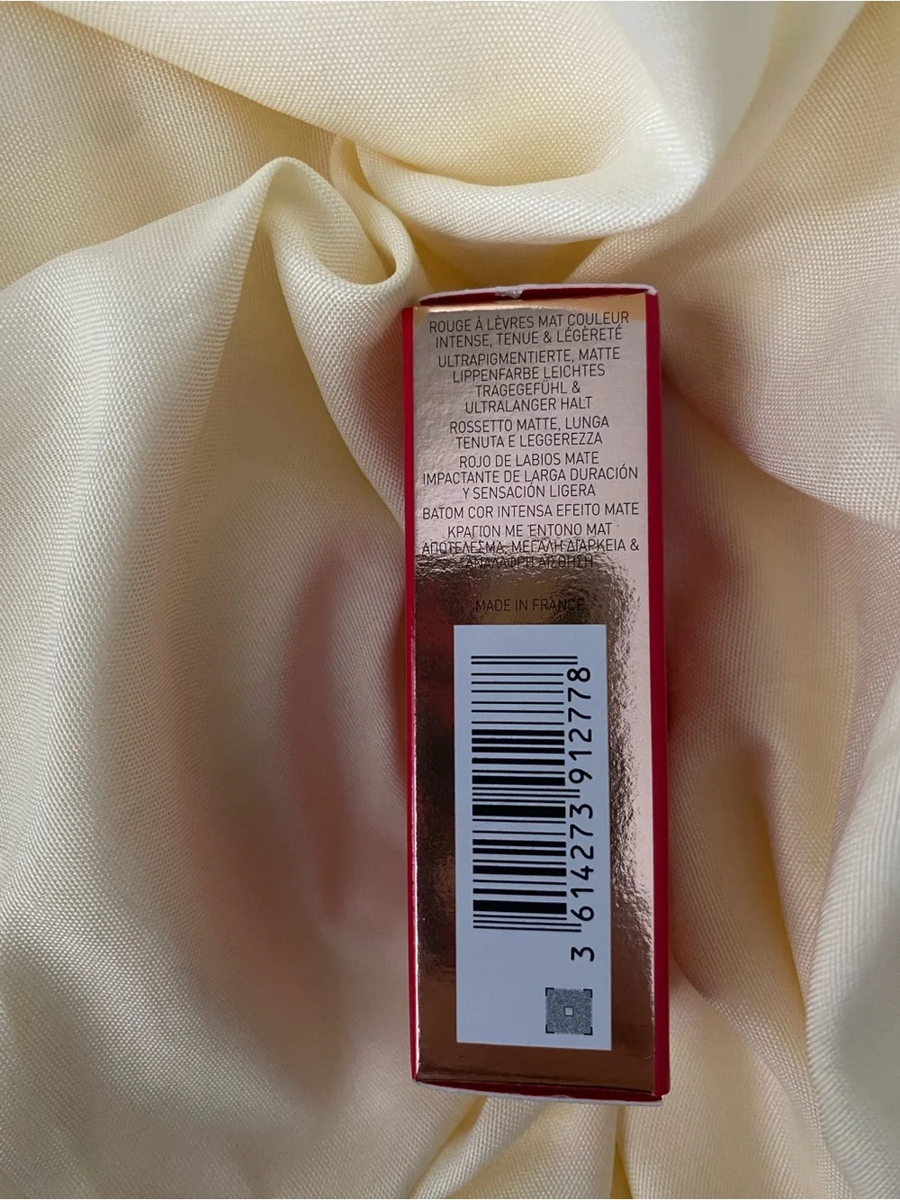 Valentino Rosso Velvet Matte Lipstick - Bold Red